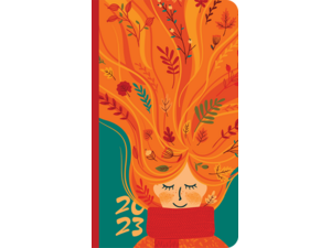 Ημερολόγιο εβδομαδιαίο "Silhouette"_F 7x10.5cm 2023 με σκληρό εξώφυλλο